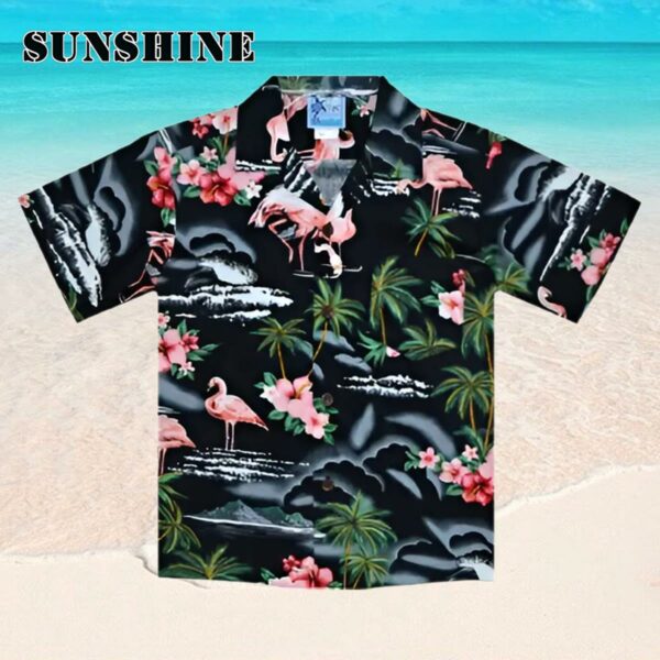 RJC Pink Flamingo Boys Tropical Hawaiian Aloha Shirt Hawaaian Shirt Hawaaian Shirt