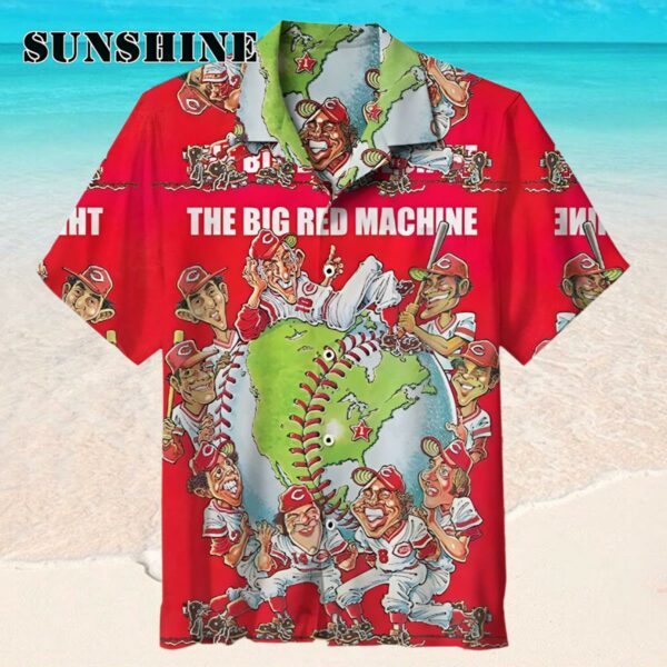 Retro Cincinnati Reds Hawaiian Shirt Summer Gift for Men Women Hawaaian Shirt Hawaaian Shirt