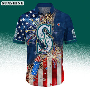 Seattle Mariners MLB Hawaiian Shirt 4th Of July Independence Day