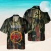 Slayer Angel Of Death Hawaiian Shirt Hawaaian Shirts Hawaaian Shirts