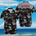 Slayer Band Hawaii Shirt For Summer Aloha Shirt Aloha Shirt