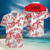 Slayer Band White And Red 2024 Summer Hawaiian Shirt Hawaiian Hawaiian