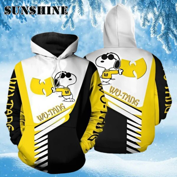 Snoopy Wu Tang 3D Hoodie Sweater Ugly