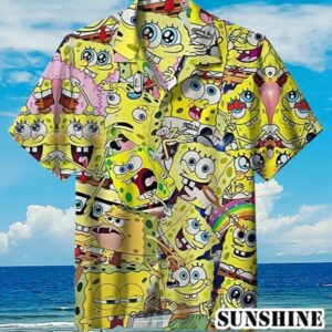 Spongebob Hawaiian Shirt Spongebob Emotions Hawaiian Shirt Aloha Shirt Aloha Shirt