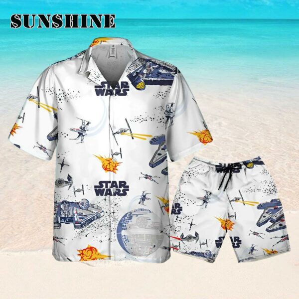 Star Wars Seamless Star Batltle Ships Hawaiian Shirt Hawaaian Shirt Hawaaian Shirt