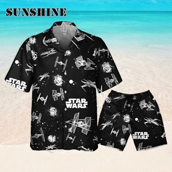 Star Wars Ship Glow In The Dark Galaxy Hawaiian Shirt Hawaaian Shirt Hawaaian Shirt