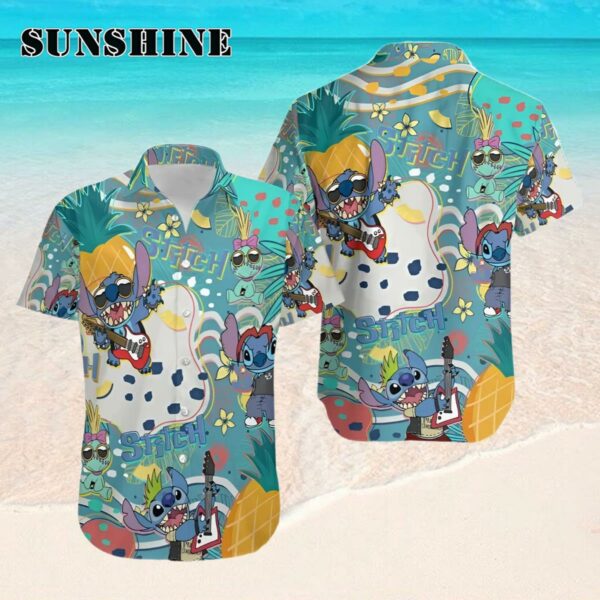 Stitch Hawaiian Shirt Summer Beach Shirt Family Vacation 2024 Hawaaian Shirt Hawaaian Shirt
