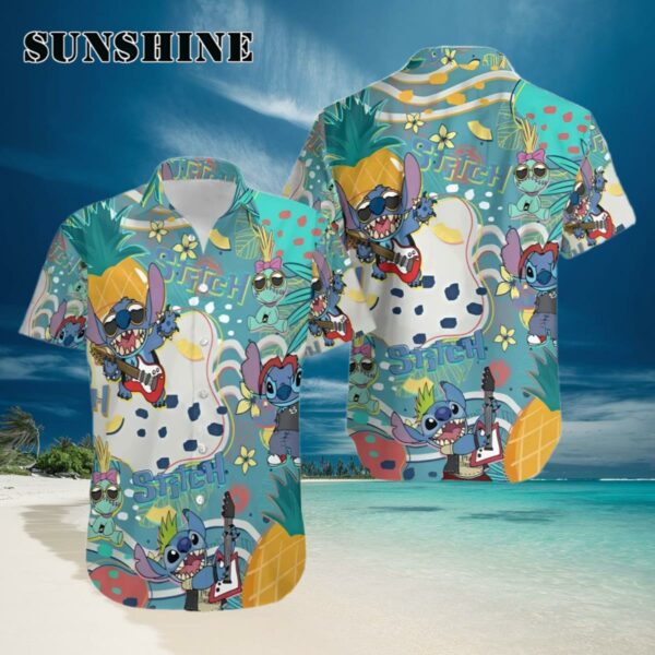 Stitch Hawaiian Shirt Summer Beach Shirt Family Vacation 2024 Hawaiian Hawaiian