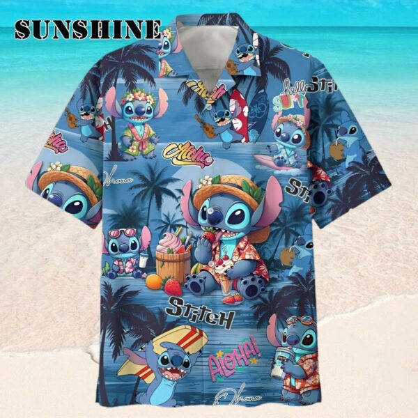 Stitch The Movie Aloha Summer Hawaiian Shirt Hawaaian Shirt Hawaaian Shirt