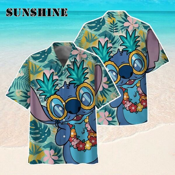 Stitch Tropical Hawaiian Shirt Disney Gifts Hawaaian Shirt Hawaaian Shirt