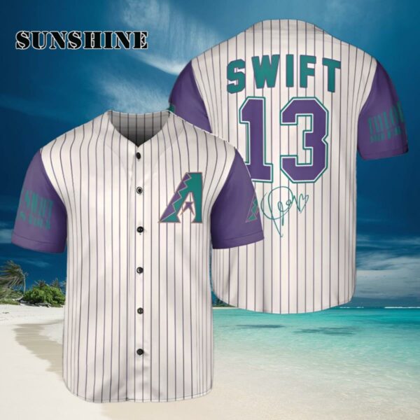 Taylor Swift Arizona Diamondbacks Baseball Jersey Taylor Swift Official Merch Hawaiian Hawaiian