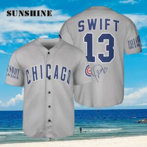 Taylor Swift Chicago Cubs Baseball Jersey Chicago Taylor Swift Merch Aloha Shirt Aloha Shirt