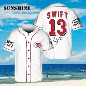 Taylor Swift Cincinnati Reds Baseball Jersey Taylor Swift Merch Cincinnati Aloha Shirt Aloha Shirt