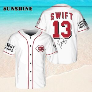 Taylor Swift Cincinnati Reds Baseball Jersey Taylor Swift Merch Cincinnati Hawaaian Shirt Hawaaian Shirt