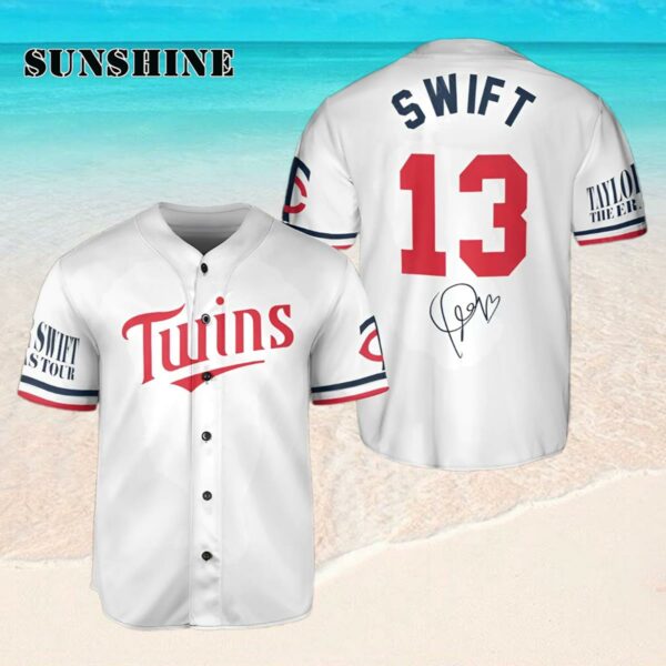 Taylor Swift Minnesota Twins Signature Baseball Jersey Taylor Swift Super Bowl Merch Hawaaian Shirt Hawaaian Shirt