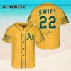 Taylor Swift Oakland Athletics Signature Baseball Jersey Taylor Swift Merch Cheap Hawaaian Shirt Hawaaian Shirt