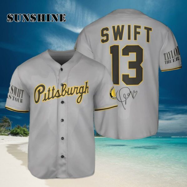 Taylor Swift Pittsburgh Pirates Baseball Jersey Taylor Swift The Eras Tour Merch Hawaiian Hawaiian