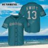Taylor Swift Seattle Mariners Baseball Jersey Taylor Swift New Merch Aloha Shirt Aloha Shirt