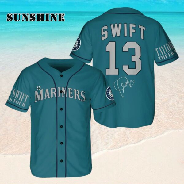 Taylor Swift Seattle Mariners Baseball Jersey Taylor Swift New Merch Hawaaian Shirt Hawaaian Shirt