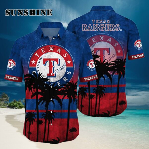 Texas Rangers Baseball Team Combo Hawaiian Shirt Hawaiian Hawaiian