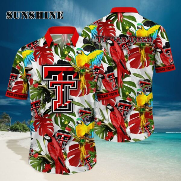 Texas Tech Red Raiders NCAA Hawaiian Shirt Brightnesstime Aloha Shirt Hawaiian Hawaiian