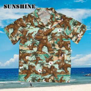 The Bigfoot Dabbing All Over Print Hawaiian Shirt Aloha Shirt Aloha Shirt