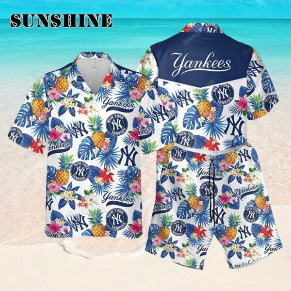 The New York Yankees Full Printed Hawaiian Shirt Hawaaian Shirt Hawaaian Shirt 1