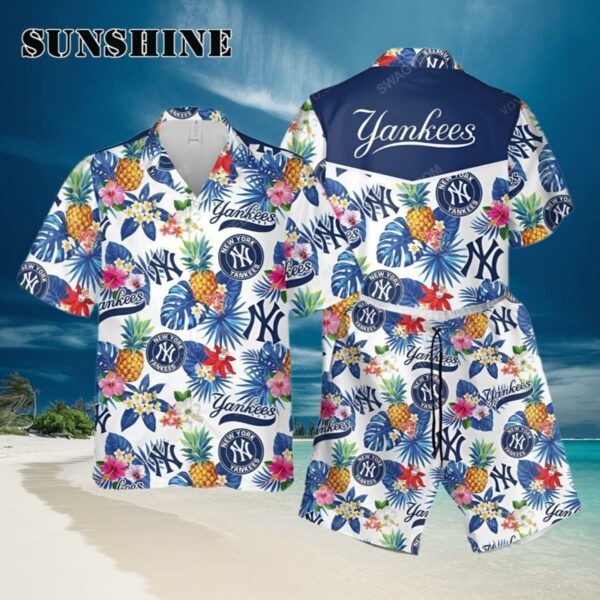 The New York Yankees Full Printed Hawaiian Shirt Hawaiian Hawaiian 1