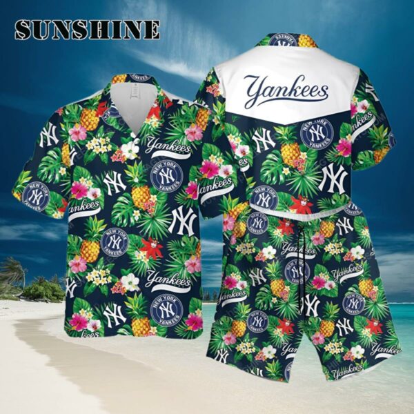 The New York Yankees Summer Vacation Hawaiian Shirt Hawaiian Hawaiian 1