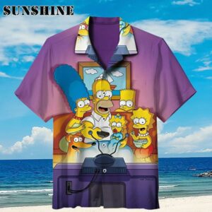 The Simpsons Hawaiian Shirt Colorful Hawaii Short Sleeve Summer Shirt Aloha Shirt Aloha Shirt