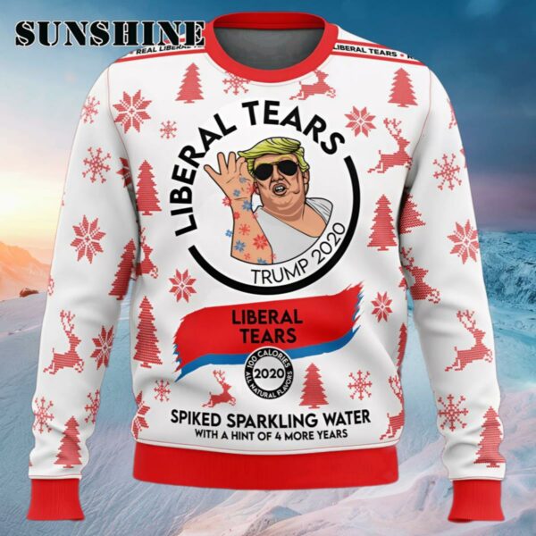 Trump Liberal Tears Premium Ugly Christmas Sweater Ugly Sweater