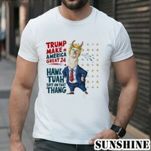 Trump Make America Great 2024 Hawk Tuah Spit On That Thang T Shirt 1 TShirt 1