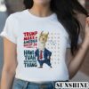 Trump Make America Great 2024 Hawk Tuah Spit On That Thang T Shirt 2 Shirt 1