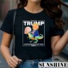 Trump Riding Dinosaur F Joe Biden Making Debates 2024 Shirt 1 TShirt