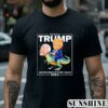 Trump Riding Dinosaur F Joe Biden Making Debates 2024 Shirt 2 Shirt