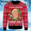 Trump Snowflake Ugly Christmas Sweater Merry Christmas Sweater Ugly
