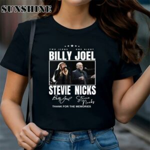 Two Icons One Night Billy Joel Stevie Nick Tour T Shirt 1 TShirt
