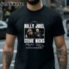 Two Icons One Night Billy Joel Stevie Nick Tour T Shirt 2 Shirt