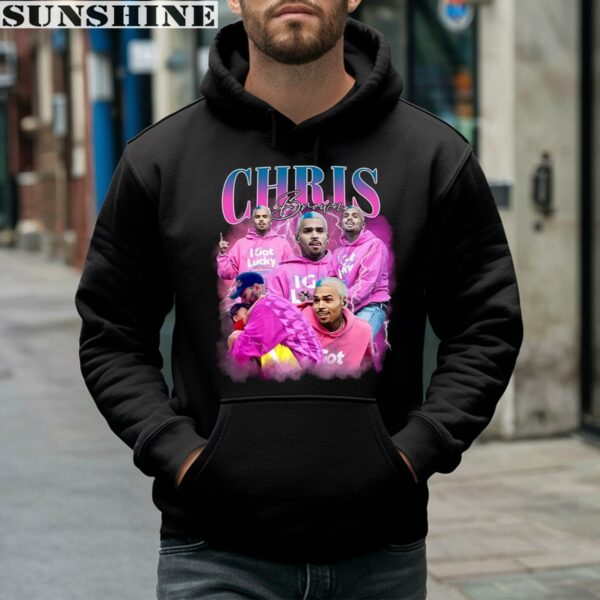 Vintage Bootleg 90s Chris Brown Shirt 4 hoodie