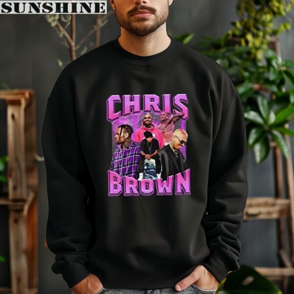 Vintage Chris Brown Tee Shirt Bootleg Hip Hop 3 sweatshirt