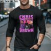 Vintage Chris Brown Tee Shirt Bootleg Hip Hop 5 long sleeve shirt