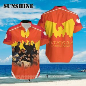Vintage Wu Tang Clan Strikes Again Hawaiian Shirt Aloha Shirt Aloha Shirt