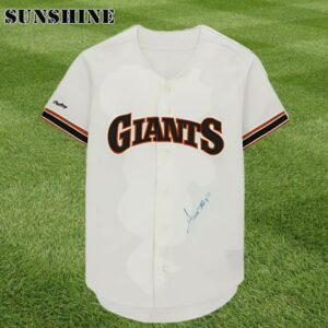 Willie Mays San Francisco Giants Autographed White Jersey 1 7 1
