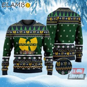 Wu Tang Clan Logo Christmas 3D Print Ugly Christmas Sweaters Sweater Ugly
