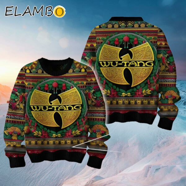 Wu Tang Clan Ugly Sweater Wool Material Wu Tang Gifts Ugly Sweater