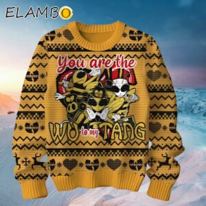 You Are The Wu To My Tang Wu Tang Clan Valentine Ugly Christmas Sweater Ugly Sweater