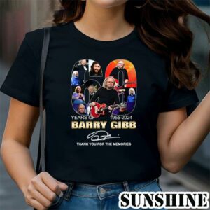 60 Years Of 1955 2024 Barry Gibb Thank You For The Memories T Shirt 1 TShirt