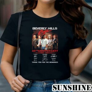 Beverly Hills Cop 40th Anniversary 1984 2024 Thank You For The Memories T Shirt 1 TShirt
