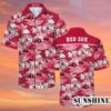 Boston Red Sox Hawaiian Shirt Red Sox Gift For Beach Lovers Hawaiian Hawaiian 1