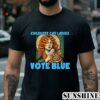 Childless Cat Ladies Vote Blue T shirt 2 Shirt